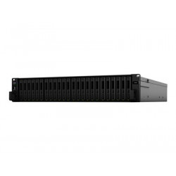 Synology FlashStation FS6400 - Server NAS - 24 zásuvky - k upevnění na regál - RAID 0, 1, 5, 6, 10, JBOD, RAID F1 - RAM 32 GB - Gigabit Ethernet 10 Gigabit Ethernet - iSCSI podpora - 2U