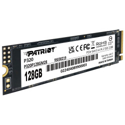 PATRIOT P320 128GB SSD Interní M.2 PCIe Gen3 x4 NVMe 1.3 2280