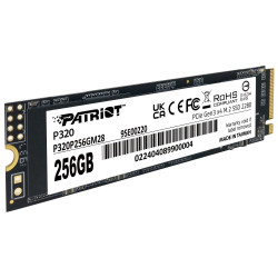 PATRIOT P320 256GB SSD Interní M.2 PCIe Gen3 x4 NVMe 1.3 2280