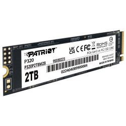 PATRIOT P320 2TB SSD Interní M.2 PCIe Gen3 x4 NVMe 1.3 2280