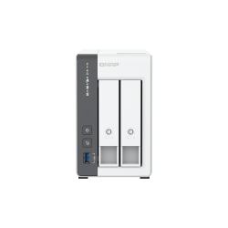 QNAP TS-216G (4core 2,0GHz + NPU, 4GB RAM, 2x SATA, 1x GbE, 1x 2,5GbE, 2x USB 2.0, 1x USB 3.2)