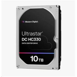 Western Digital Ultrastar DC HC330 3.5in 26.1MM 10000GB 256MB 7200RPM SATA ULTRA 512E TCG 