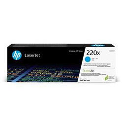 HP Toner 220X LaserJet Cyan