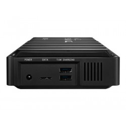 WD_BLACK D10 Game Drive WDBA3P0080HBK - Pevný disk - 8 TB - externí (přenosný) - USB 3.2 Gen 1 - 7200 ot min. - černá