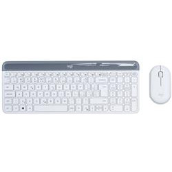 Logitech Slim Wireless Keyboard and Mouse Combo MK470 - OFFWHITE - CZE-SKY INT'L - INTNL