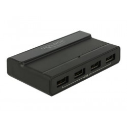 Delock External USB 3.1 Hub 4 Port with 10 Gbps - Rozbočovač - 4 x USB 3.1 Gen 2 - desktop