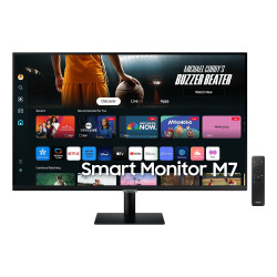 Samsung Smart M7 LS32DM702UUXDU LCD VA/PVA/MVA 32" 3840 x 2160 4ms 300nitů 3000:1 60Hz  Repro  USB-C  Černá 