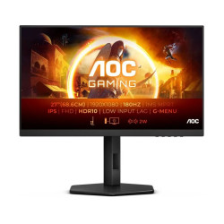 AOC 27G4X LCD IPS/PLS 27" 1920 x 1080 0,5ms 300nitů 1000:1 180Hz  Repro Pivot   Černá 