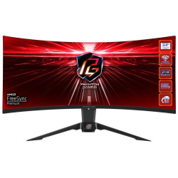 ASRock PG34WQ15R2B LCD VA 34" 3440 x 1440 1ms 550 nitů 3000:1 165Hz Repro