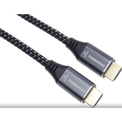 PremiumCord ULTRA HDMI 2.1 High Speed + Ethernet kabel 8K@60Hz,zlacené 5m