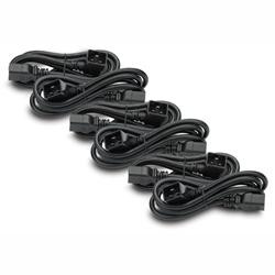 Power Cord Kit (6 ks), C19 to C20 (90 degree), 0.6m