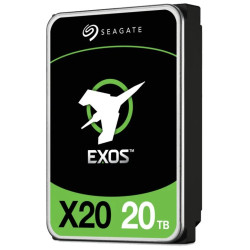 Seagate EXOS X20 20TB HDD ST20000NM007D Interní 3,5" 7200 rpm SATAIII 512E 4KN 256 MB