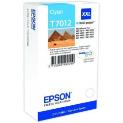 EPSON Ink bar WorkForce-4000 4500 - Cyan XXL - 3400str. (34,2 ml)