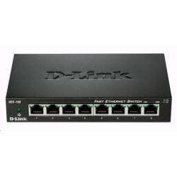 D-Link DES-108 8-port 10 100 Metal Housing Desktop Switch