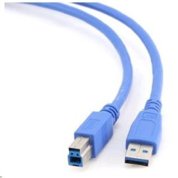 GEMBIRD Kabel USB 3.0 A-B propojovací 3m (modrý)