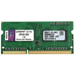 Kingston 4GB SO-DIMM DDR3 1600 MHz CL11 1x4GB (KVR16S11S8/4)