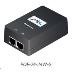 UBNT POE-24-24W-G [Gigabit PoE adaptér, 24V 1A (24W), vč. napájecího kabelu]