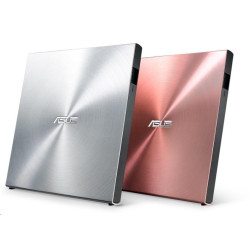 ASUS DVD SDRW-08U5S-U SIL G AS, External Slim DVD-RW, silver, USB + Cyberlink Power2Go 8