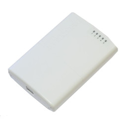 MikroTik RouterBOARD PowerBox, 650MHz CPU, 64MB RAM, 5x LAN, PoE IN OUT, vč. L4 licence