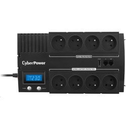 CyberPower BRICs Series II SOHO LCD UPS 700VA 420W, české zásuvky