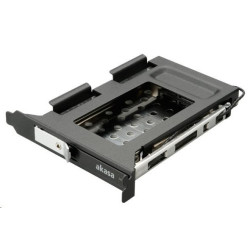 AKASA HDD box Lokstor M23, 2.5" SATA HDD SSD do interní PCI pozice, černá