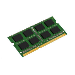 4GB 1600MHz DDR3 SODIMM Single Rank, KINGSTON Brand (KCP316SS8 4)