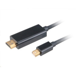 AKASA Kabel 4K Mini DisplayPort na HDMI active, adaptér, 1.8m