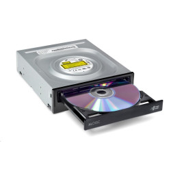 HITACHI LG - interní mechanika DVD-W CD-RW DVD±R ±RW RAM M-DISC GH24NSD5, 24x SATA, Black, bulk bez SW