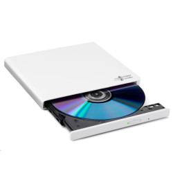 HITACHI LG - externí mechanika DVD-W CD-RW DVD±R ±RW RAM GP57EW40, Slim, White, box+SW