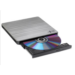 HITACHI LG - externí mechanika DVD-W CD-RW DVD±R ±RW RAM GP60NS60, Slim, Silver, box+SW