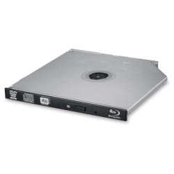 HITACHI LG - interní mechanika BD-W CD-RW DVD±R ±RW RAM M-DISC BU40N, Slim, 9.5 mm Tray, Black, bulk bez SW