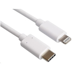 PREMIUMCORD Apple Lightning - USB-C™ USB nabíjecí a datový kabel MFi pro Apple iPhone iPad, 0,5m