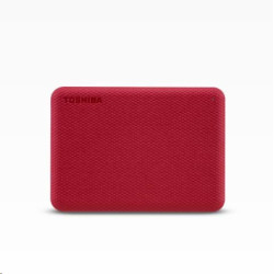 TOSHIBA Externí HDD CANVIO ADVANCE (NEW) 4TB, USB 3.2 Gen 1, červená red