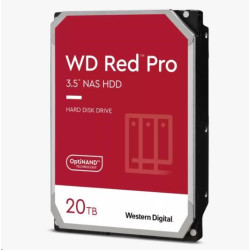 WD RED Pro NAS WD201KFGX 20TB SATAIII 600 512MB cache, 268 MB s, CMR