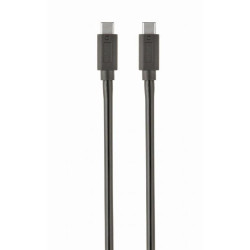 GEMBIRD Kabel USB 3.1 Type-C na Type-C kabel (CM CM), 1m, datový, černá