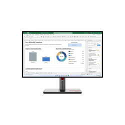 Lenovo ThinkVision P24q-30 LCD IPS/PLS 23,8" 2560 x 1440 6ms 300nitů 1000:1 60Hz   Pivot   Černo - červená 