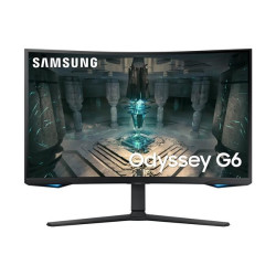 SAMSUNG MT LED LCD Gaming Smart Monitor 32" OdysseyG75T - prohnutý,VA,2560x1440,1ms,240Hz,Wifi, BT,Pivot