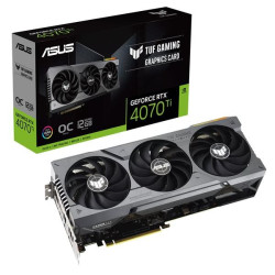 ASUS VGA NVIDIA GeForce TUF Gaming RTX 4070 Ti 12GB GDDR6X OC Edition, RTX 4070 Ti, 12GB GDDR6X, 3xDP, 2xHDMI