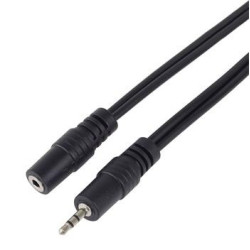 PremiumCord Kabel prodlužovací Jack 2.5mm- Jack 2.5mm M F 2m - 2.5mm stereo male = 2.5mm stereo female -