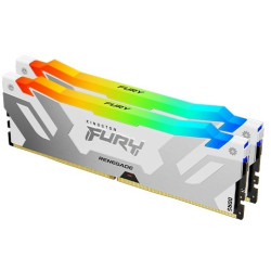 KINGSTON DIMM DDR5 (Kit of 2) FURY Renegade White RGB XMP 32GB 6400MT s CL32