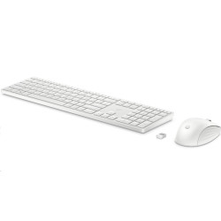 HP 650 Wireless Keyboard & Mouse- CZ SK klávesnice a myš, bílá