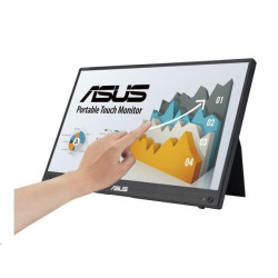 ASUS ZenScreen MB16AHT LCD IPS/PLS 15,6" 1920 x 1080 5ms 250nitů 700:1 60Hz Dotyk Repro Pivot USB-C  Černá 