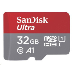 SanDisk MicroSDHC karta 128GB Ultra (140MB s, A1 Class 10 UHS-I ) + adaptér