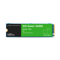 WD GREEN SSD NVMe 500GB PCIe SN350, Geb3 8GB s, (R:2400 W:1650 MB s)