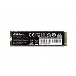 VERBATIM SSD Vi5000 Internal PCIe NVMe M.2 SSD 1TB , W xx00 R xx00 MB s