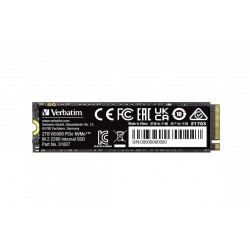 VERBATIM SSD Vi5000 Internal PCIe NVMe M.2 SSD 2TB , W xx00 R xx00 MB s