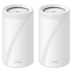 TP-Link Deco BE85(2-pack) WiFi7 Mesh(BE22000,2,4GHz 5GHz 6GHz,1x10GbELAN WAN,1xSFP+ 10GbELANcombo,2x2,5GbELAN WAN,1xUSB)