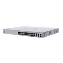 Cisco switch CBS350-24NGP-4X-UK, 16xGbE + 8x5GbE, 2x10GbE RJ45 SFP+, 375W, PoE - REFRESH