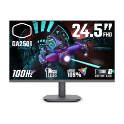 Cooler Master LCD - 24.5", 1920x1080, 100Hz, 1300:1, 250cd m2, 1ms, 1xHDMI, 1xVGA, IPS