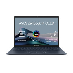 ASUS Zenbook 14 OLED UX3405MA 14" U9-185H 32 GB 1 TB Intel Arc 8-cores iGPU Windows 11 Pro Stříbrná